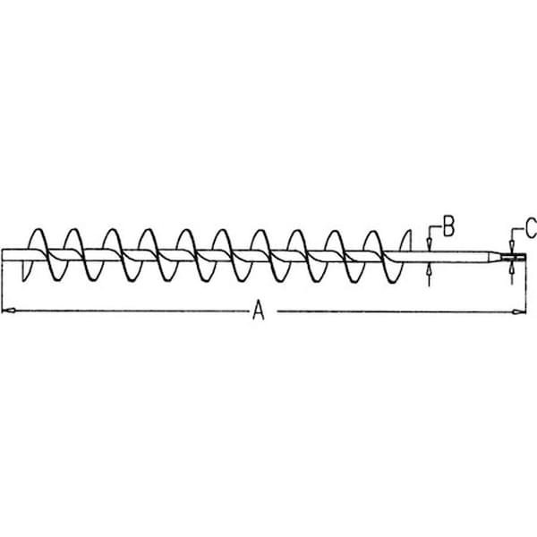 Aic Replacement Parts Auger, Shoe Supply Fits International/CaseIH 2388 2366 2344 WN-1308541C1-PEX - main